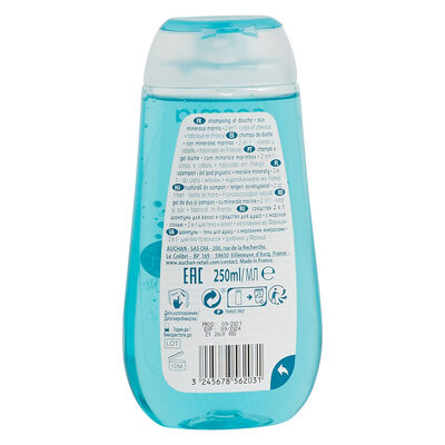 Shampoing douche mineraux marins