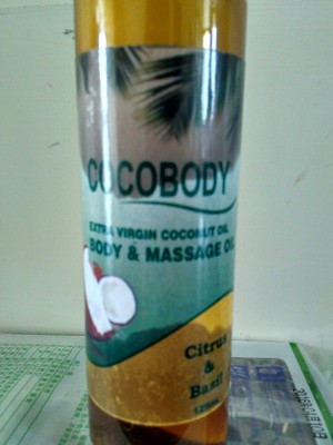 COCOBODY - extra virgin coconut oil - BODY & MASSAGE OIL