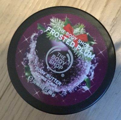 Frosted plum body butter