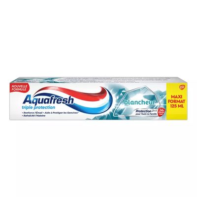 Dentifrice triple protection blancheur