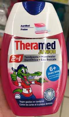 Dentifrice + Eau buccale 2 en 1 Junior