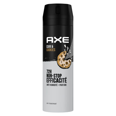AXE Anti-Transpirant Homme Collision Cuir & Cookies 72h Anti-Humidité 200ml