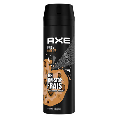 Axe Déodorant Homme Collision Cuir & Cookies 48h Non-Stop Frais 200ml
