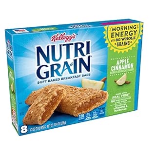 APPLE CINNAMON SOFT BAKED BREAKFAST BARS, APPLE CINNAMON