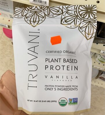 VANILLA PLANT BASED PROTEIN POWDER, VANILLA