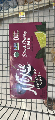 Black Cherry Lime Sparkling Water