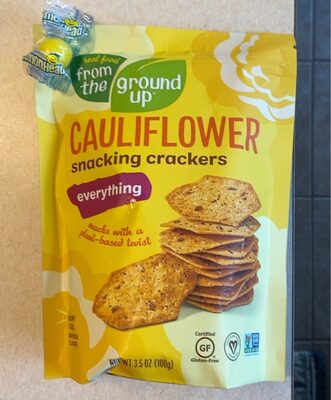 EVERYTHING CAULIFLOWER SNACKING CRACKERS, EVERYTHING