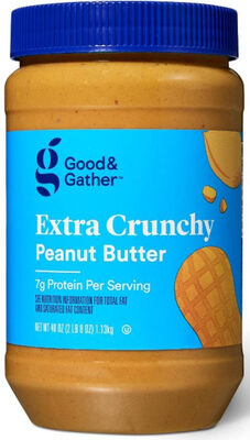 Target Stores EXTRA CRUNCHY PEANUT BUTTER, EXTRA CRUNCHY