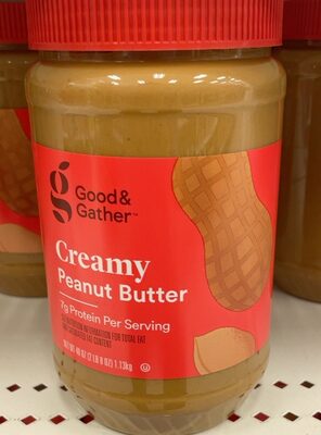 Target Stores CREAMY PEANUT BUTTER, CREAMY
