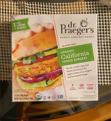 Organic California Veggie Burgers
