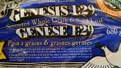 FLOURLESS SPROUTED GRAIN & SEED BREAD