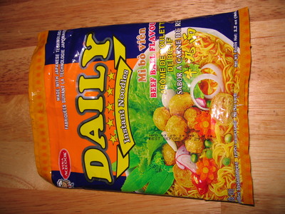 Instant Noodles Beef Ball Flavor