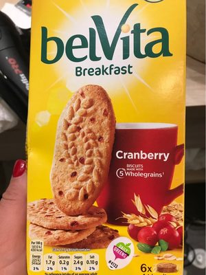 BELVITA BISCUITS-BREAKFAST CRANBERRY