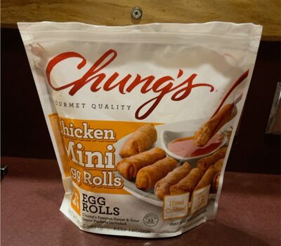 CHICKEN MINI EGG ROLLS, CHICKEN