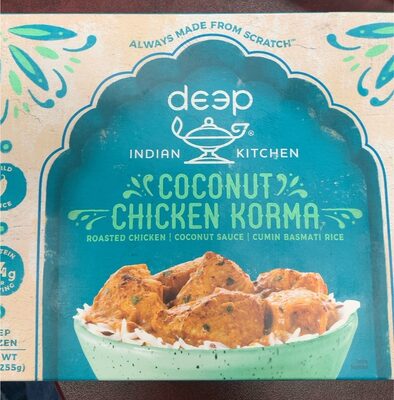 COCONUT CHICKEN KORMA FROZEN MEAL