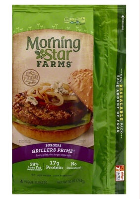 GRILLERS PRIME VEGGIE BURGERS, GRILLERS PRIME