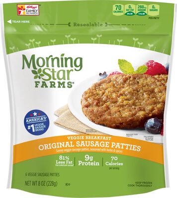 Morningstar Farms Breakfast Sausage Patties 8oz