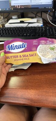 BUTTER & SEA SALT JASMINE RICE, BUTTER; SEA SALT