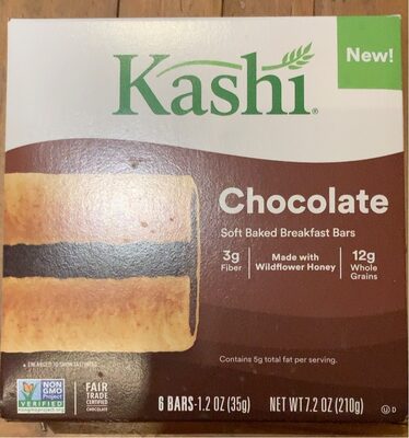 CHOCOLATE SOFT BAKED BREAKFAST BARS, CHOCOLATE