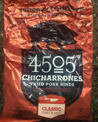 4505 Chicharrones Fried Pork Rinds Classic Chili & Salt