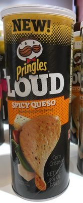 Pringles Loud Crisps Spicy Queso 5.4oz