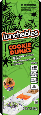 Lunchables Cookie Dunks