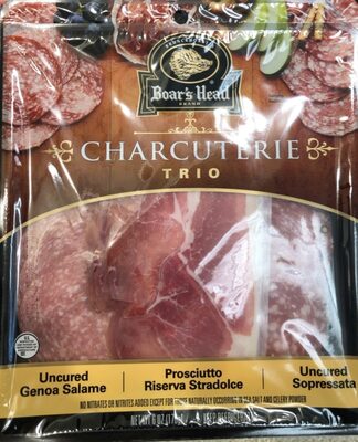 GENOA SALAME, PROSCIUTTO RISERVA STRADOLCE & SOPRESSATA CHARCUTERIE TRIO