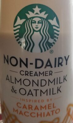 CARAMEL MACCHIATO ALMONDMILK & OATMILK NON-DAIRY COFFEE CREAMER, CARAMEL MACCHIATO