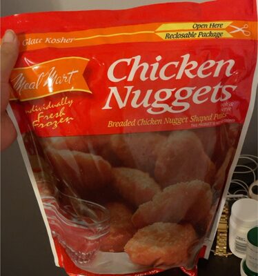 BREADED CHICKEN NUGGETS SHAPED PATTIES, CHICKEN NUGGETS