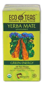 Mate Revolution Inc. Ecoteas, Yerba Mate Unsmoked Herbal Tea Supplement