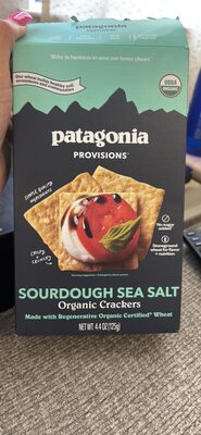 patagonia provisions Sourdough sea salt crackers