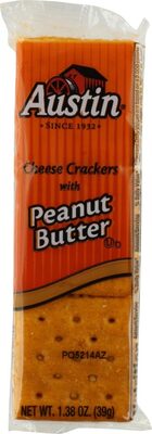 Austin Crackers Cheese With Peanut Butter 37.2oz