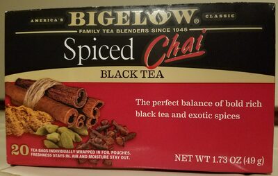 Bigelow Spiced Chai Black Tea