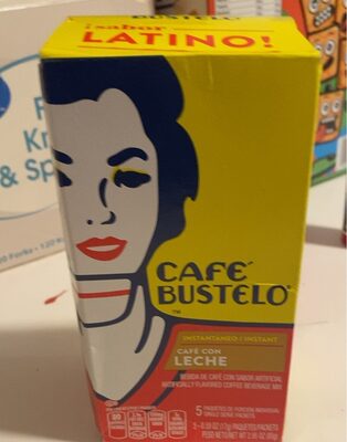 CAFE CON LECHE INSTANT COFFEE BEVERAGE MIX, CAFE CON LECHE
