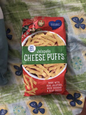 GLUTEN FREE! JALAPENO CHEESE PUFFS, JALAPENO CHEESE