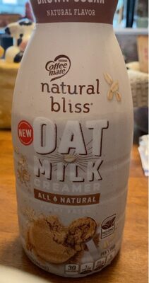 BROWN SUGAR OAT MILK CREAMER, BROWN SUGAR