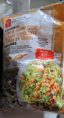 Chopped Lemon Tahini Crunch Salad