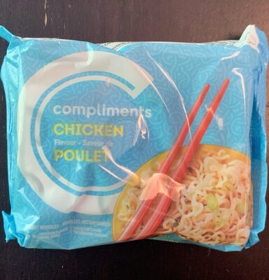 Chicken flavour instant noodles