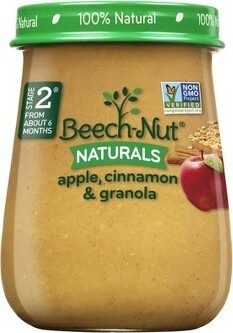 Apple, Cinnamon & Granola Baby Food