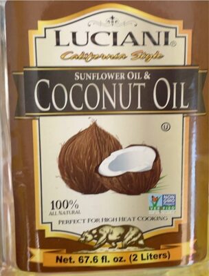 CALIFORNIA STYLE SUNFLOWER OIL & COCONUT OIL