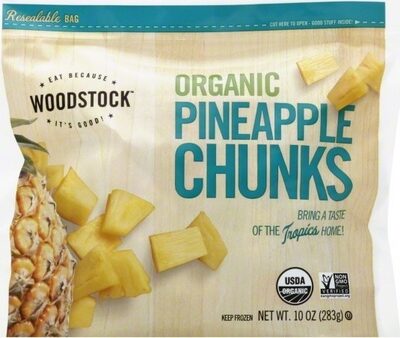 ORGANIC PINEAPPLE CHUNKS