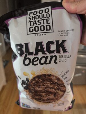 BLACK BEAN MULTIGRAIN BEAN CHIPS, BLACK BEAN