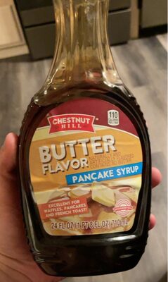 BUTTER FLAVOR PANCAKE SYRUP, BUTTER