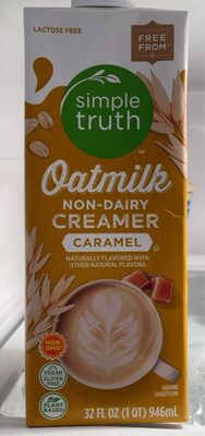 CARAMEL OATMILK NON-DAIRY CREAMER, CARAMEL