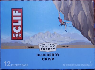 BLUEBERRY ALMOND CRISP ENERGY BARS, BLUEBERRY ALMOND CRISP