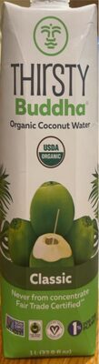 CLASSIC ORGANIC COCONUT WATER, CLASSIC