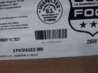 Fully Cooked Whole Muscle Turkey Breast