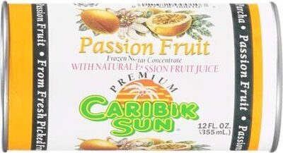 CARIBIK SUN, FROZEN NECTAR CONCENTRATE, PASSION FRUIT