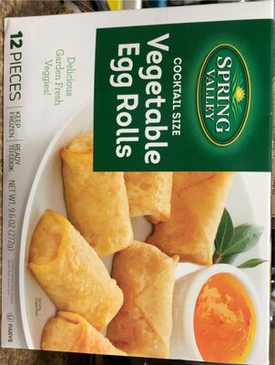 COCKTAIL SIZE VEGETABLE EGG ROLLS