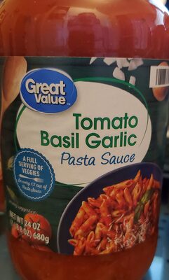 Wal-Mart Stores, Inc. TOMATO BASIL GARLIC PASTA SAUCE, TOMATO BASIL GARLIC